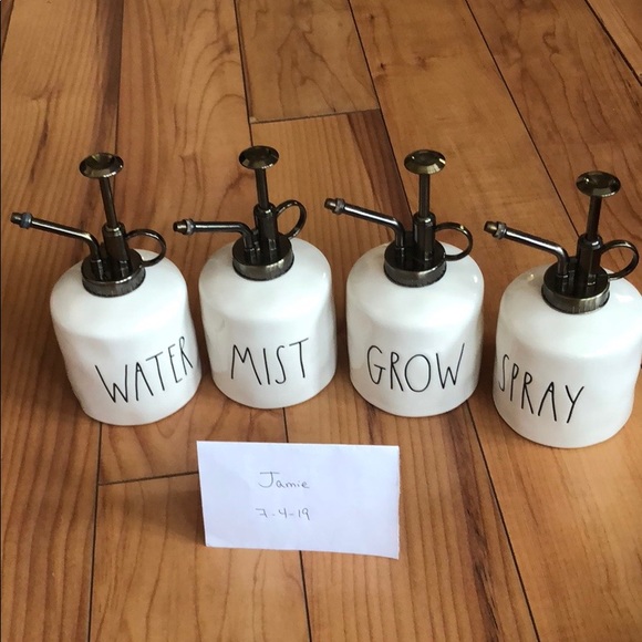 Rae Dunn Set Of 4 Ceramic Misters - Picture 1 of 5